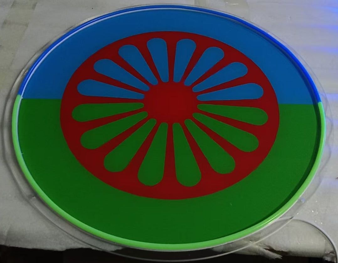 Lámpara LED Bandera Gitana - 50x53cm
