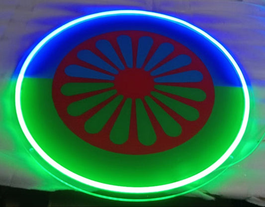 Lámpara LED Bandera Gitana - 50x53cm