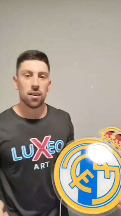 Lámpara LED Real Madrid - 50x36cm