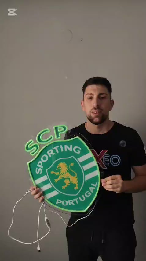 Lámpara LED Sporting CP - 50x36cm