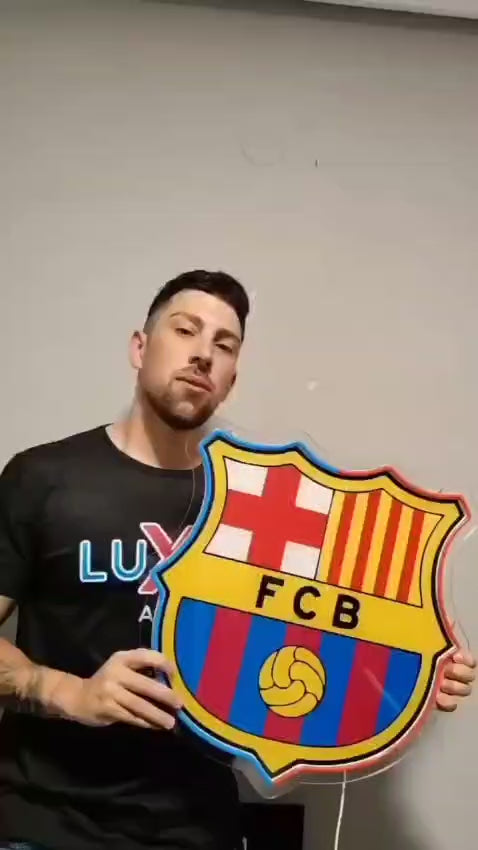 Lámpara FC Barcelona - 50x49cm
